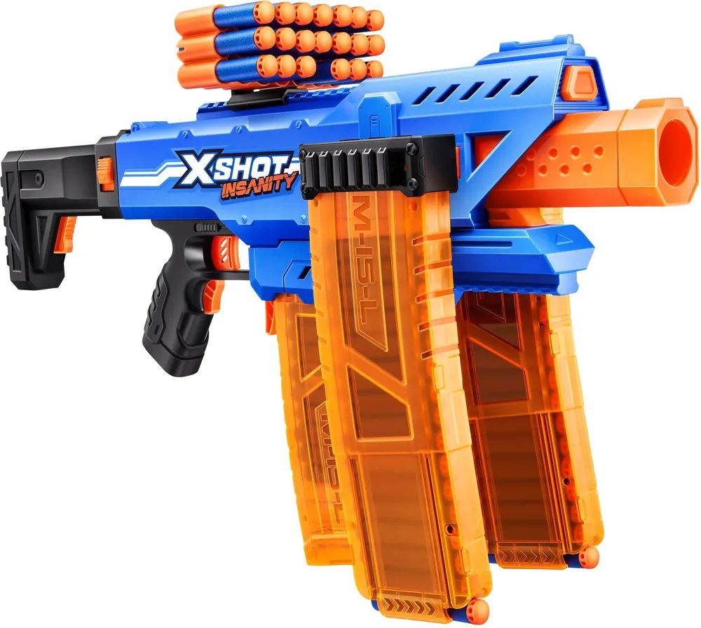 Zuru Germany GmbH XSHOT - Insanity Motorized Clip Blaster