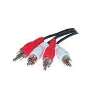 ShiverPeaks BASIC-S 2x RCA - 2x RCA 2.5m - 2 x RCA - Männlich - 2 x RCA - Männlich - 2,5 m - Schwarz - Rot - Weiß