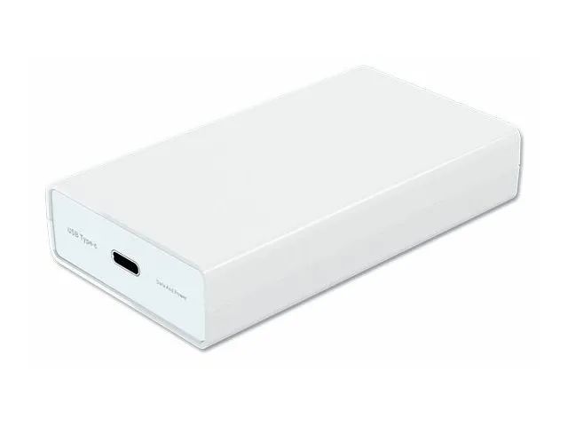 MicroConnect MC-POEADAPTER-60W-USB-C - Schnelles Ethernet - 100 Mbit/s - 10/100 - IEEE 802.3at - Cat5 - Weiß