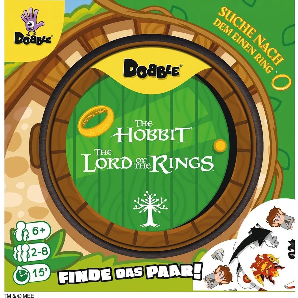 Asmodee GmbH Dobble Der Herr der Ringe