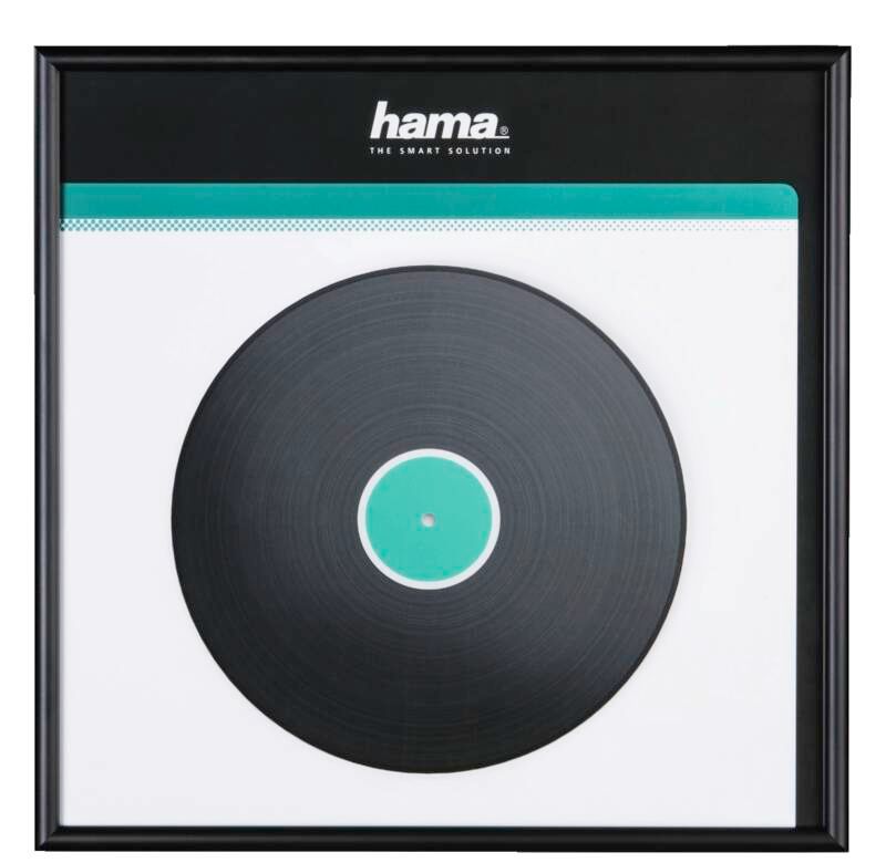 Hama 181445 LP Plattencover Rahmen, Aluminium,