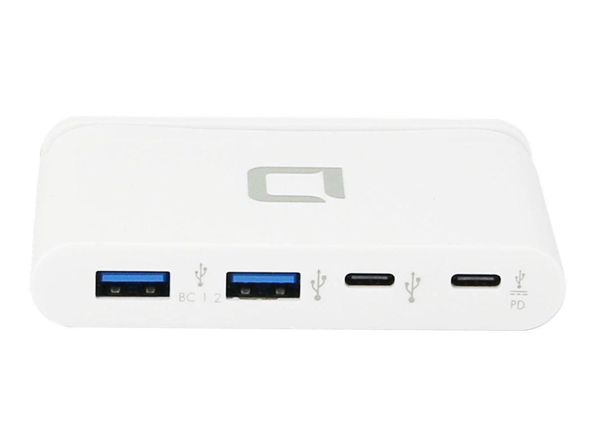 Dicota USB-C Portable Hub 4-in-1 - Hub - 2 x USB-C + 2 x SuperSpeed USB