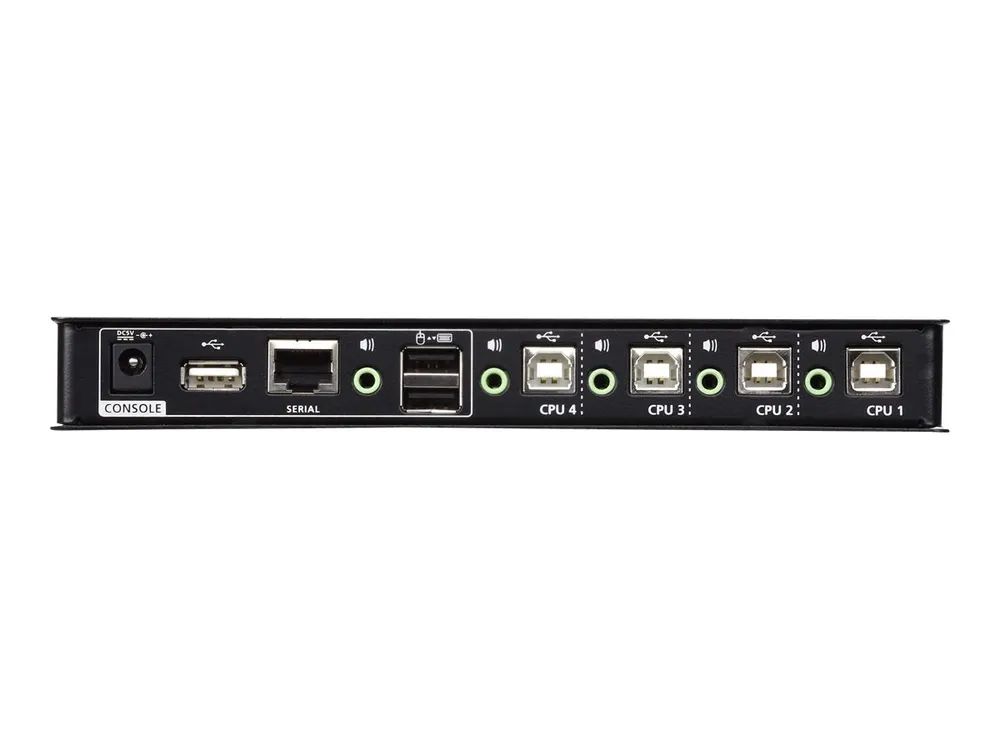 ATEN CS724KM - KVM-/Audio-/USB-Switch - 4 x KVM/Audio/USB