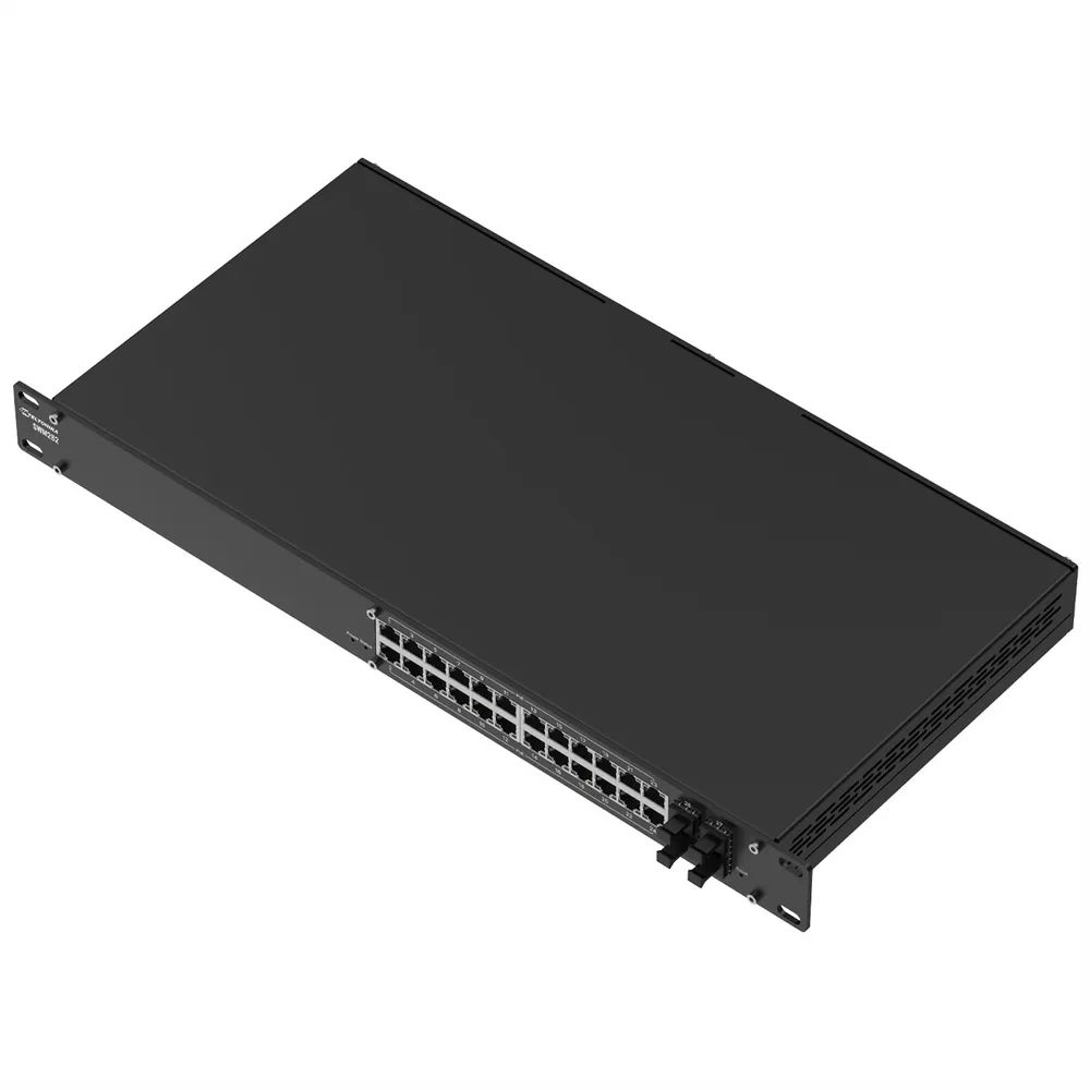 Teltonika SWM282 L2+ Managed Switch 24x ETH PoE Ports 4x SFP - Switch - 1 Gbps