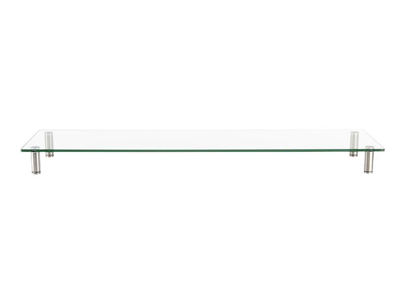 LogiLink Aufstellung - für Monitor - Metall, Glas, Stahl - Bildschirmgröße: 33-81.3 cm (13"-32")