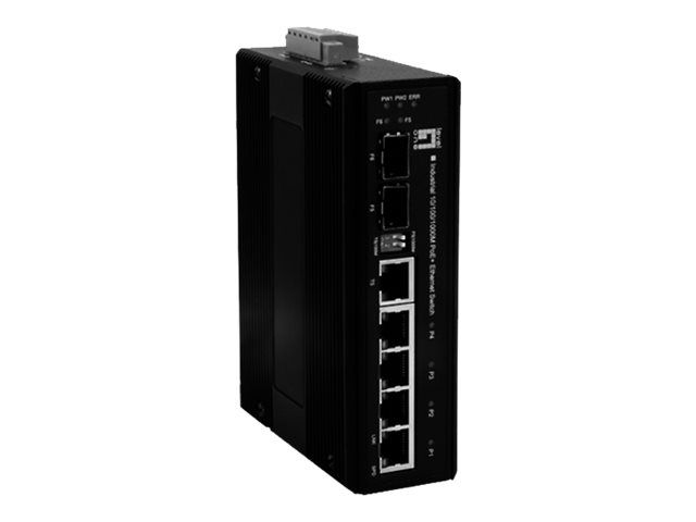 LevelOne IES-0620 - Switch - unmanaged - 4 x 10/100/1000 (PoE+)