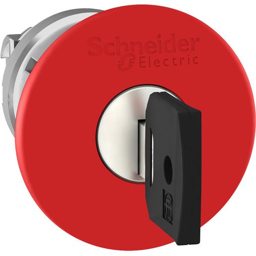 Schneider Electric NOT-AUS SCHLÜSSELENT.D=40MM,RT / SCHN.E ZB4-BS944 ZB4BS944