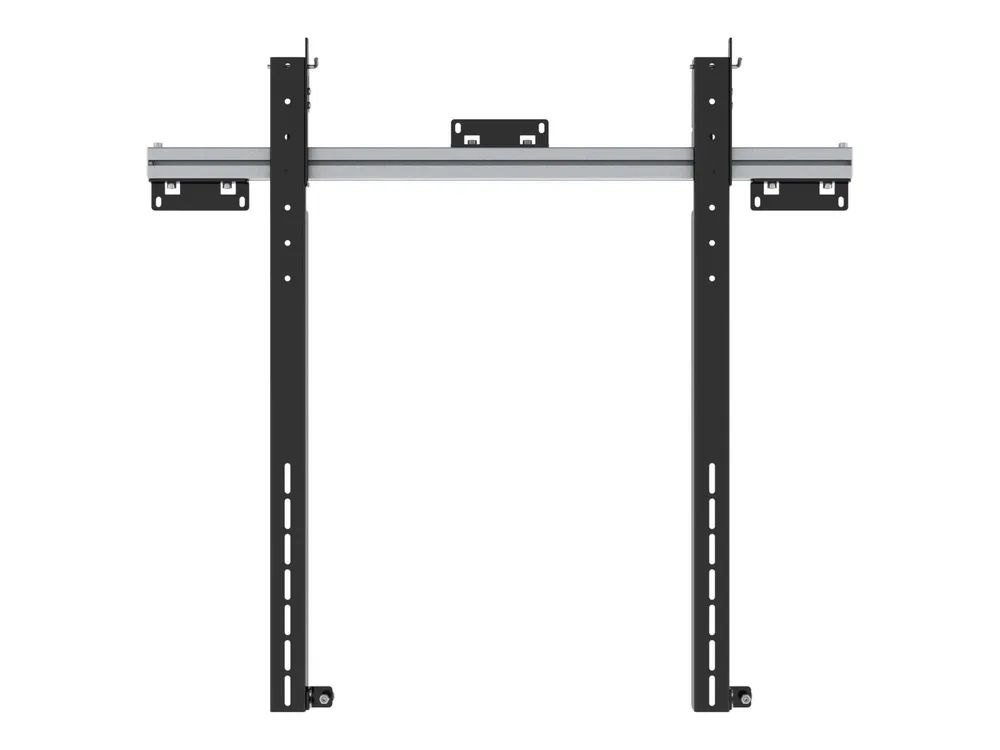 SMS Func Mounty - Befestigungskit (Wandbefestigung) - für Flachbildschirm - Aluminium - Schwarz - Bildschirmgröße: 177.8 - 208.3 cm (70" - 82")