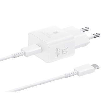 Samsung EP-T2510X - Netzteil - mit Datenkabel - 25 Watt - 3 A - PD 3.0, PD/PPS, SFC (24 pin USB-C)