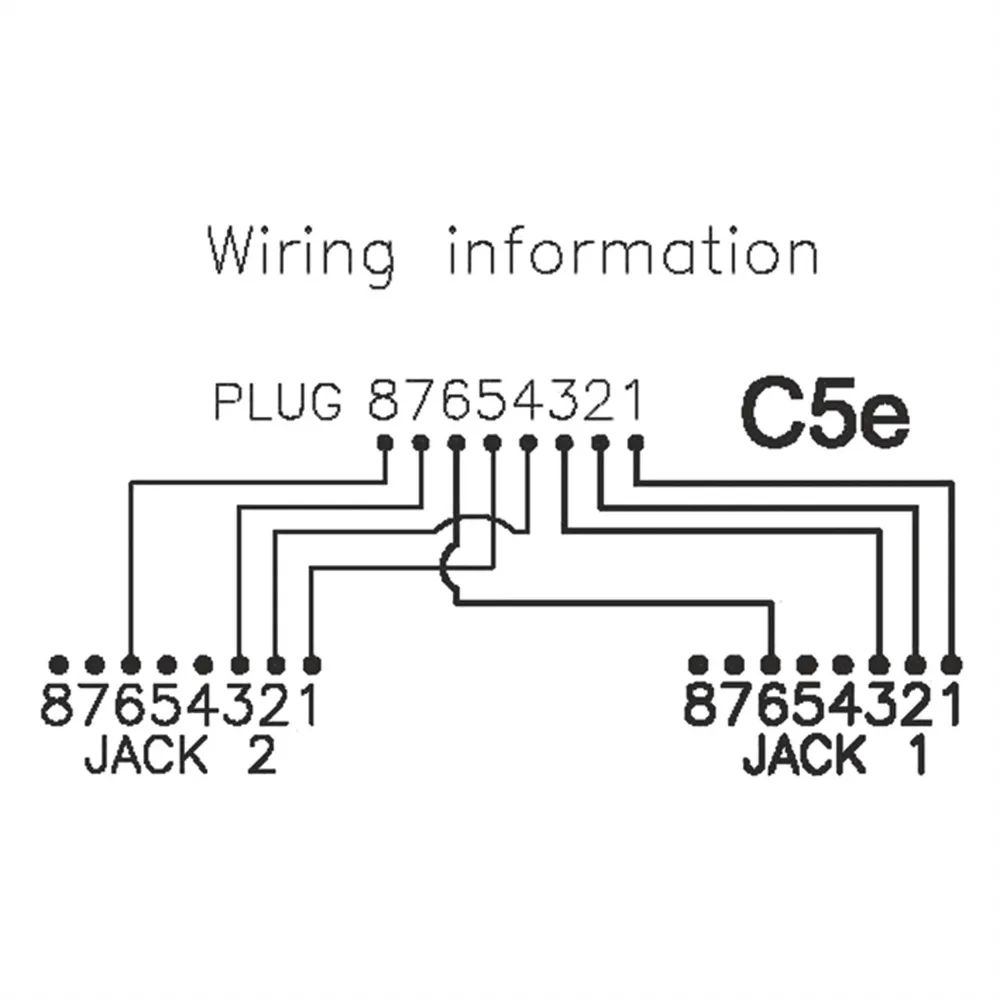 VALUE T-Adapter Cat.5e (Class D), UTP