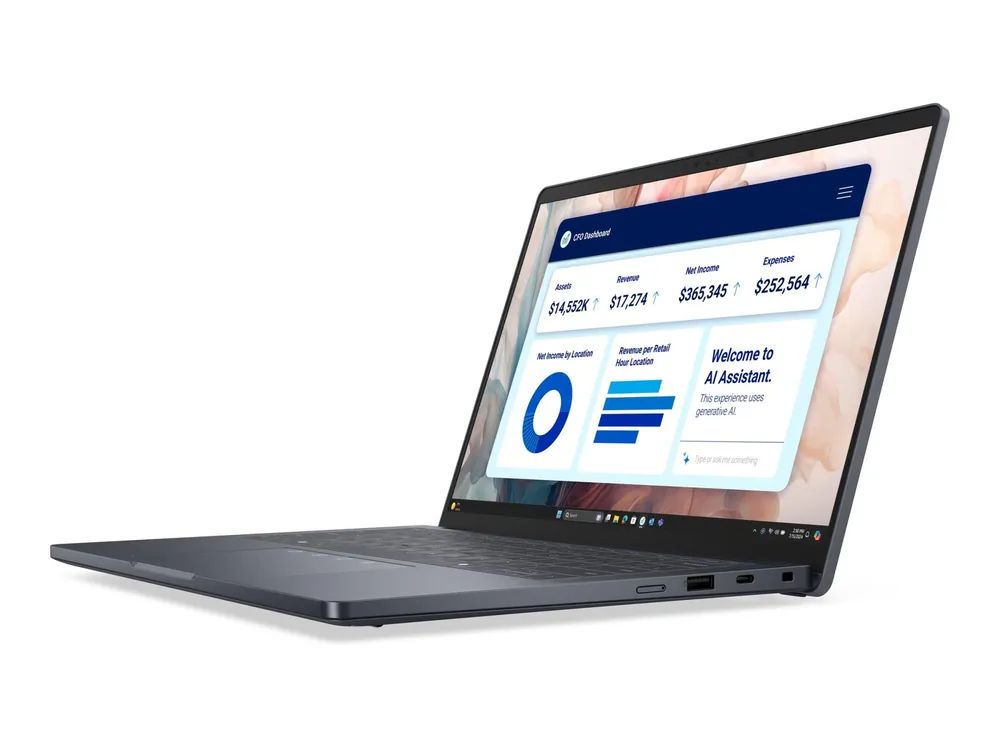 Dell Pro 14 Premium PA14250 - Intel Core Ultra 5 238V / 2.1 GHz - Intel Evo vPro Enterprise Platform - Win 11 Pro - Arc Graphics 130V - 32 GB RAM - 512 GB SSD NVMe, TLC, Class 35 - 35.56 cm (14")