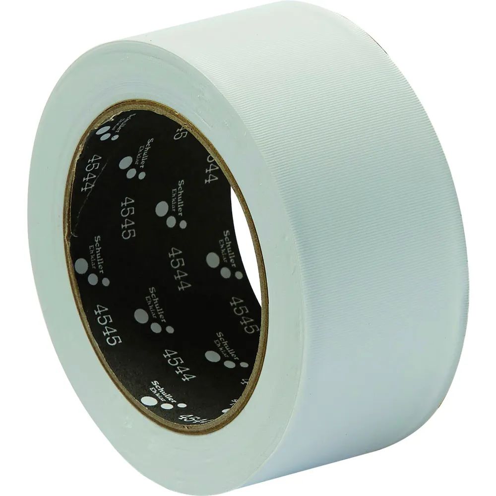 SCHULLER Bauklebeband MASK Q PVC UV-beständig und quergerillt, 50 mm x 33 m weiß