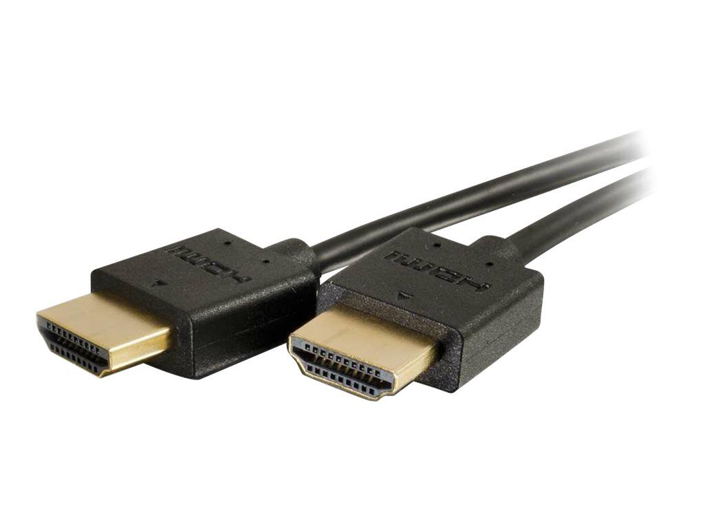 C2G 2ft 4K HDMI Cable - Ultra Flexible Cable with Low Profile Connectors