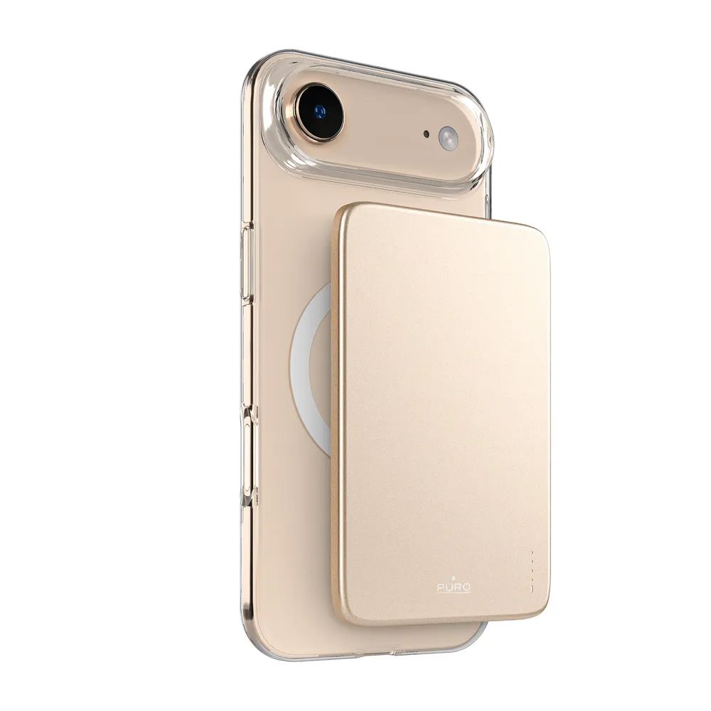 PURO Induktions Powerbank 15W, 3.000 mAh, MagSafe, ultraflach