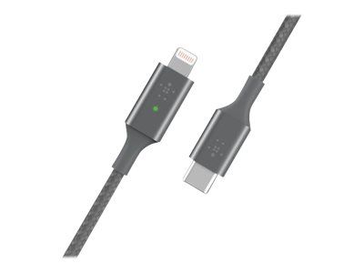 Belkin BoostCharge Smart - Lightning-Kabel - 24 pin USB-C männlich zu Lightning männlich