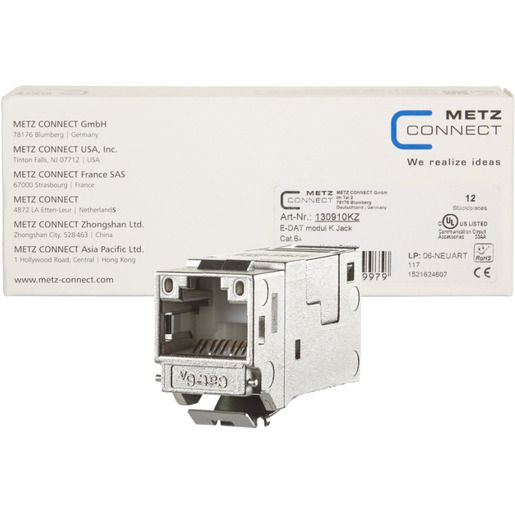Metz Connect E-DATMODUL KAT.6A BUCHSE / METZ 130910KZ KEYSTONE 130910KZ
