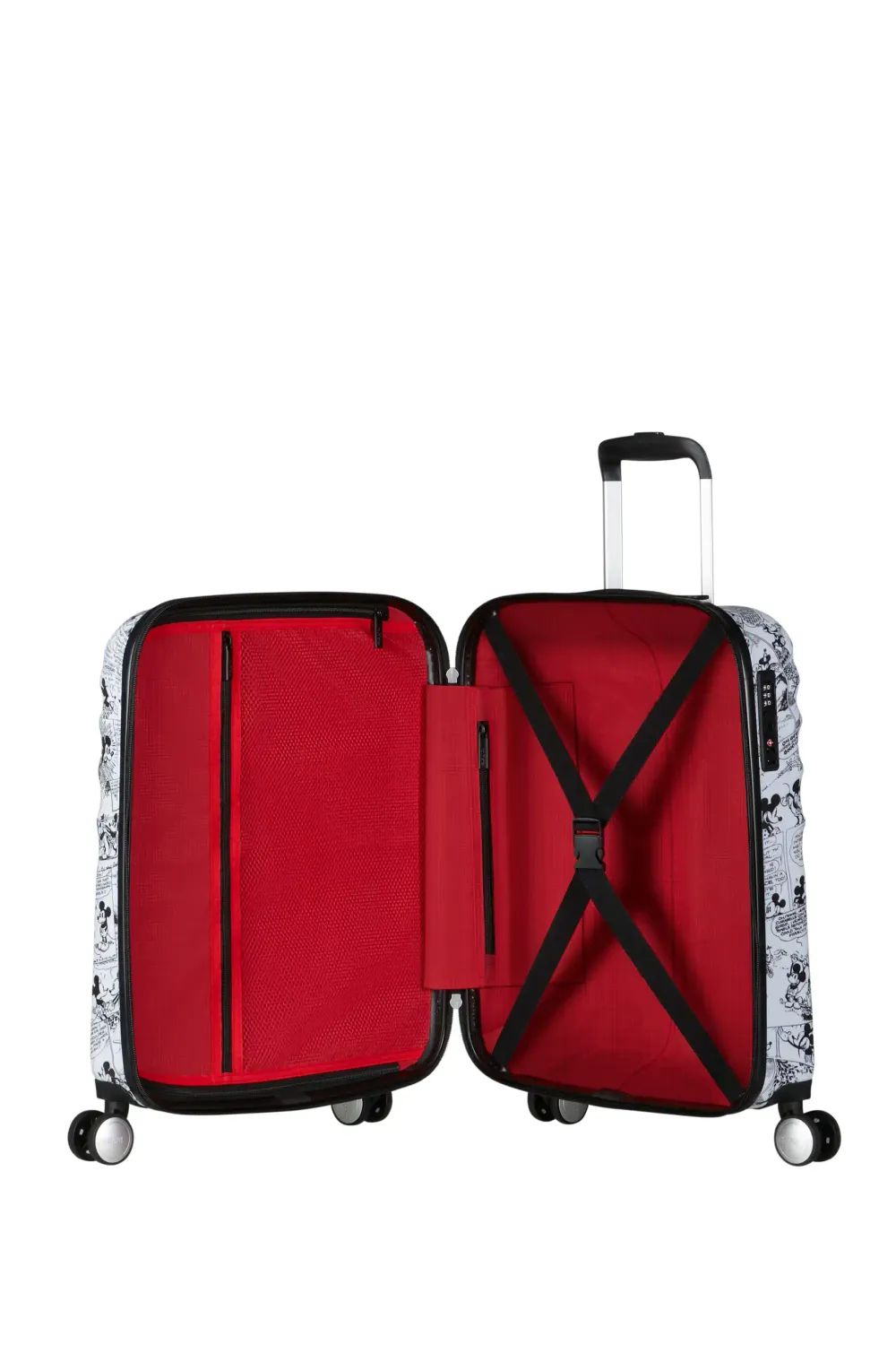 AMERICAN TOURISTER WAVEBREAKER SPIN.55/20, MINNIE COMICS WHITE
