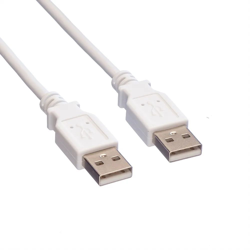 VALUE USB 2.0 Kabel, Typ A-A, weiß, 1,8 m