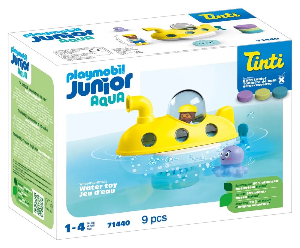 geobra Brandstätter Stiftung & Co.K 1.2.3 AQUA & Tinti: Buntes U-Boot