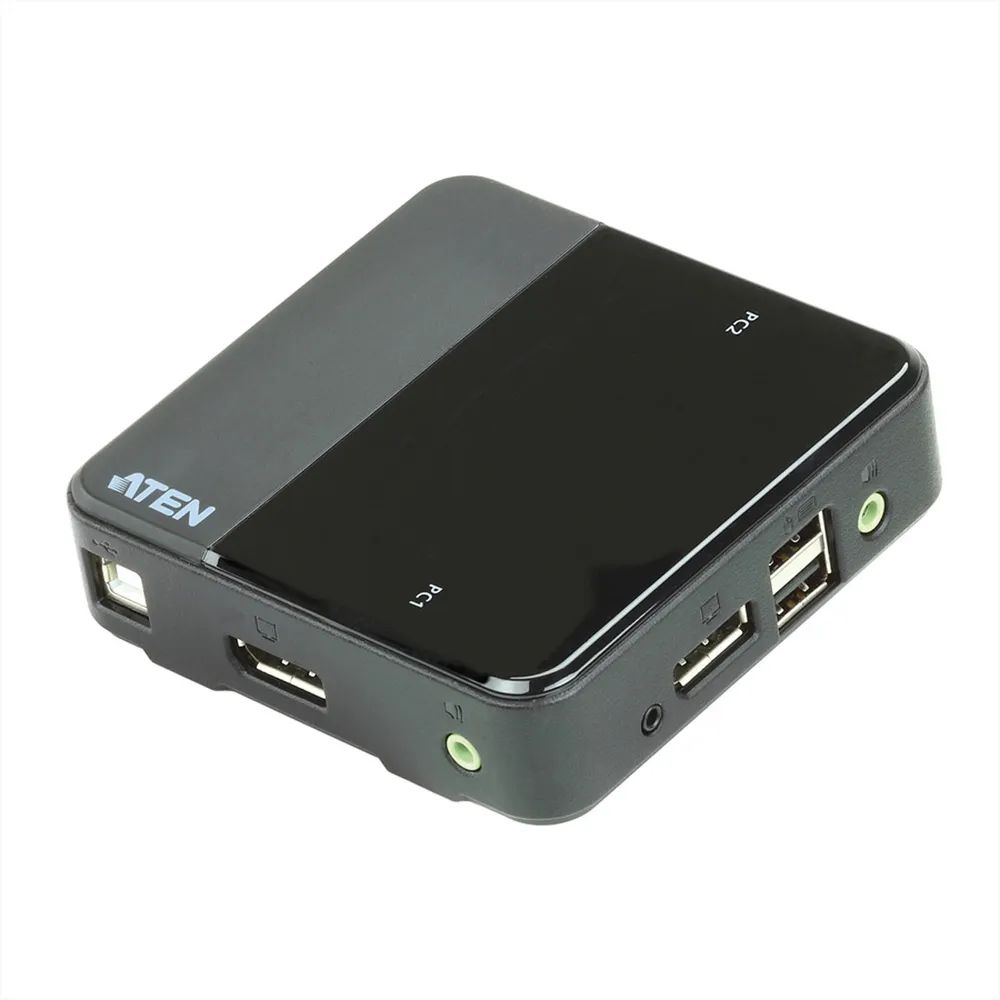 ATEN CS782DP - KVM-/Audio-/USB-Switch - 2 x KVM/Audio/USB