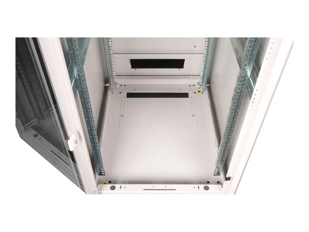 ROLINE Pro - Schrank Netzwerkschrank - mit Glastür, 600 x 800 mm (B x T)
