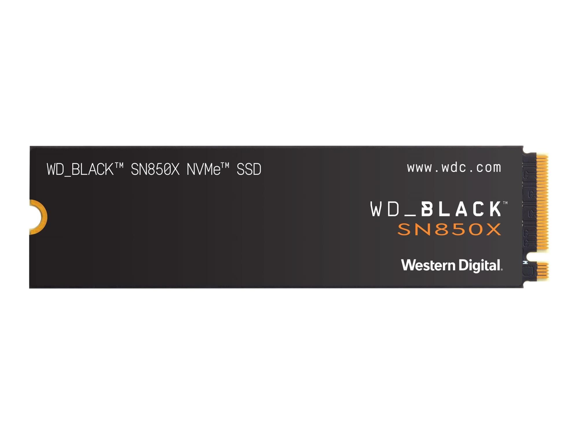 SanDisk WD_BLACK SN850X NVMe SSD WDBB9G0040BNC - SSD - 4 TB - intern - M.2 2280 - PCIe 4.0 (NVMe)