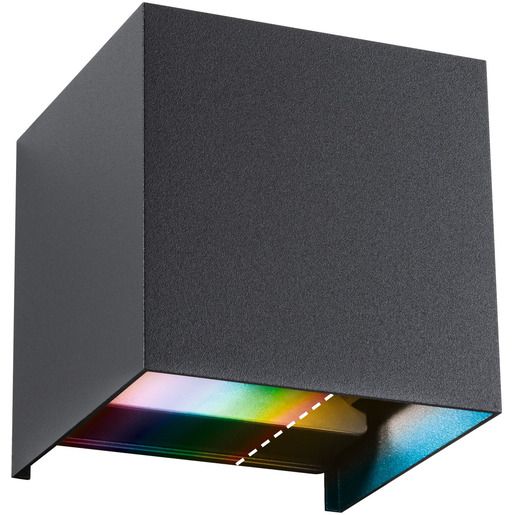 Paulmann WANDLEUCHTE RGBW ZIGBEE ANTHR. / PAULMA OUTDOOR CYBO 25T506 94847