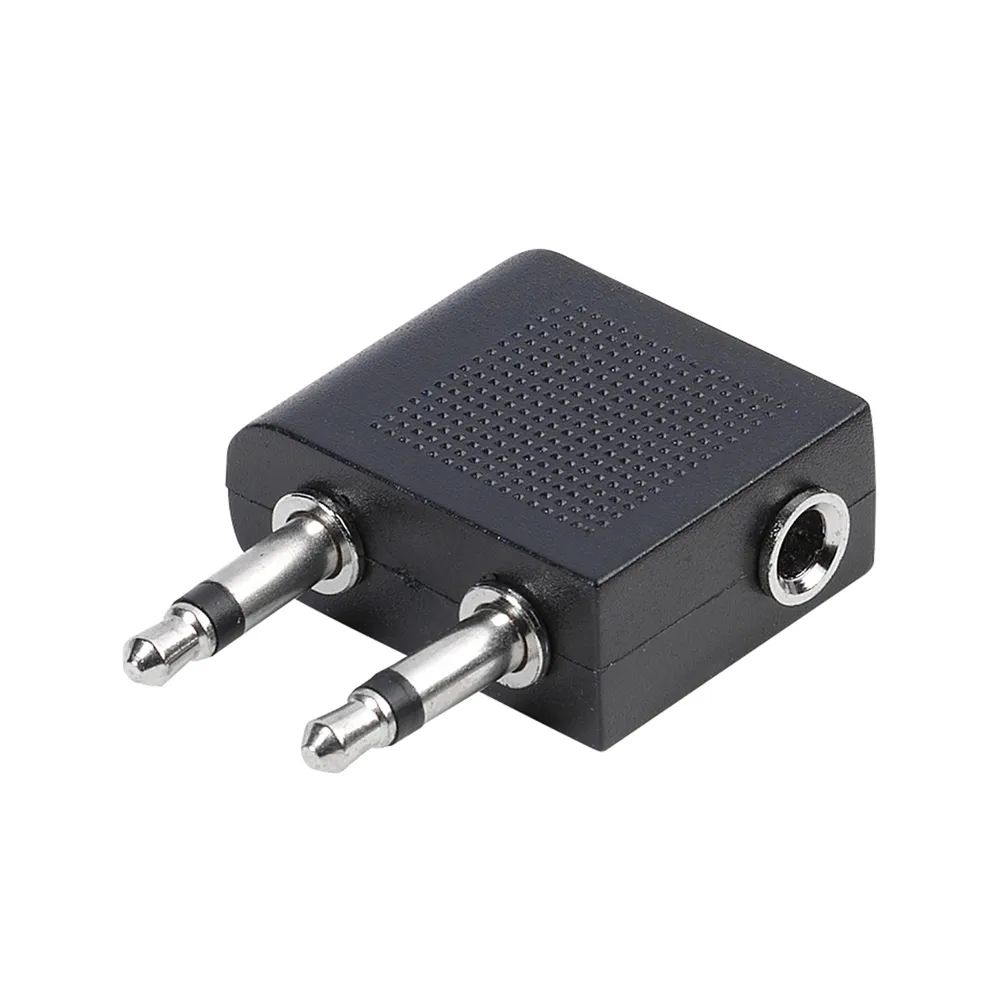 VIVANCO Flugzeugadapter 3,5mm Klinke