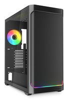 Sharkoon AK4W RGB Strip schwarz Tempered Glass - Midi/Minitower - ATX