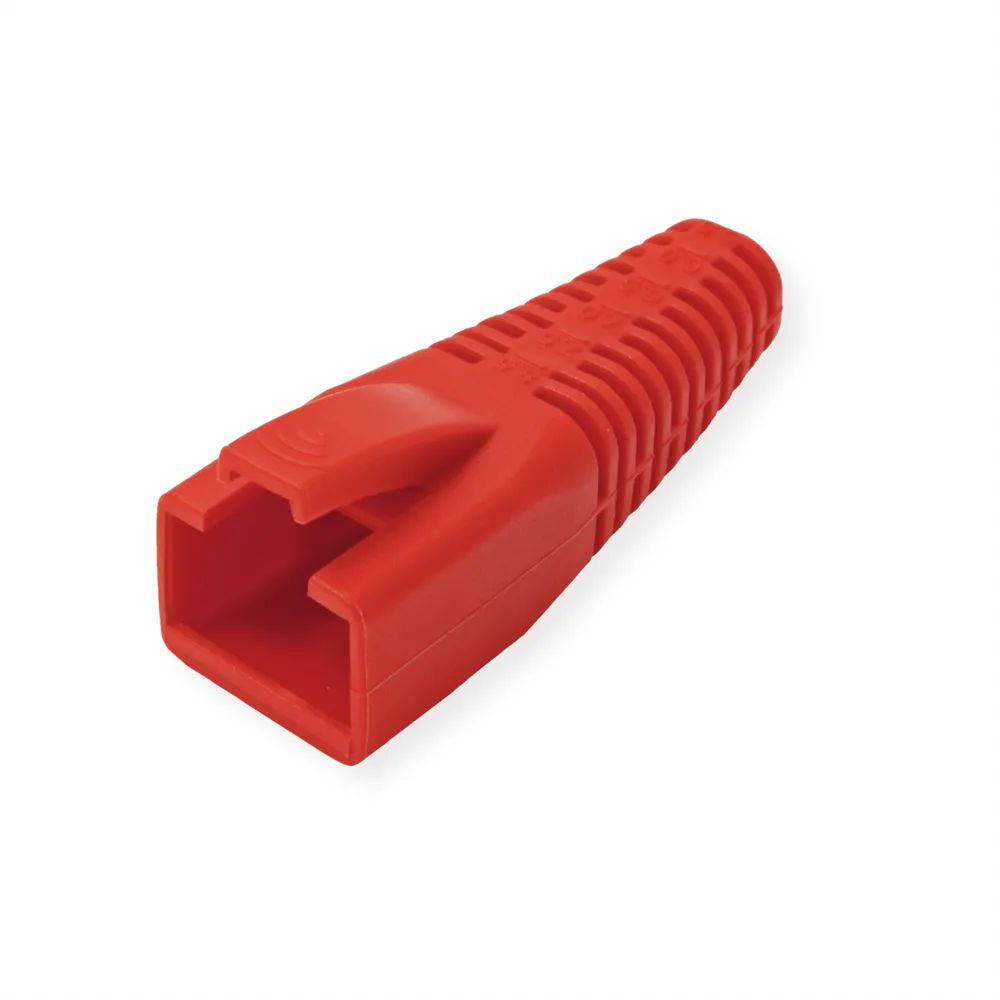 ROLINE Knickschutztülle für RJ-45, 10 Stck, rot