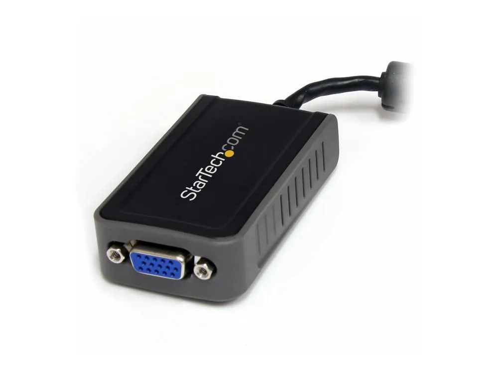 StarTech.com USB auf VGA Video Adapter - Externe Multi Monitor Grafikkarte - 1440x900 - Videoadapter - TAA-konform - USB männlich zu HD-15 (VGA)
