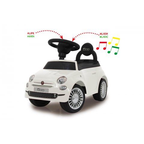 Jamara Rutscher Fiat 500 weiß