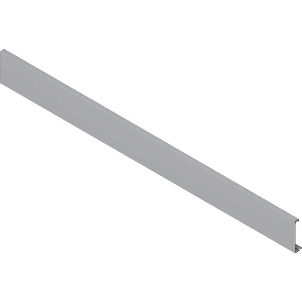 BLUM TANDEMBOX antaro Vorderstück ohne Nut, Länge 1036 mm, grau RAL9006