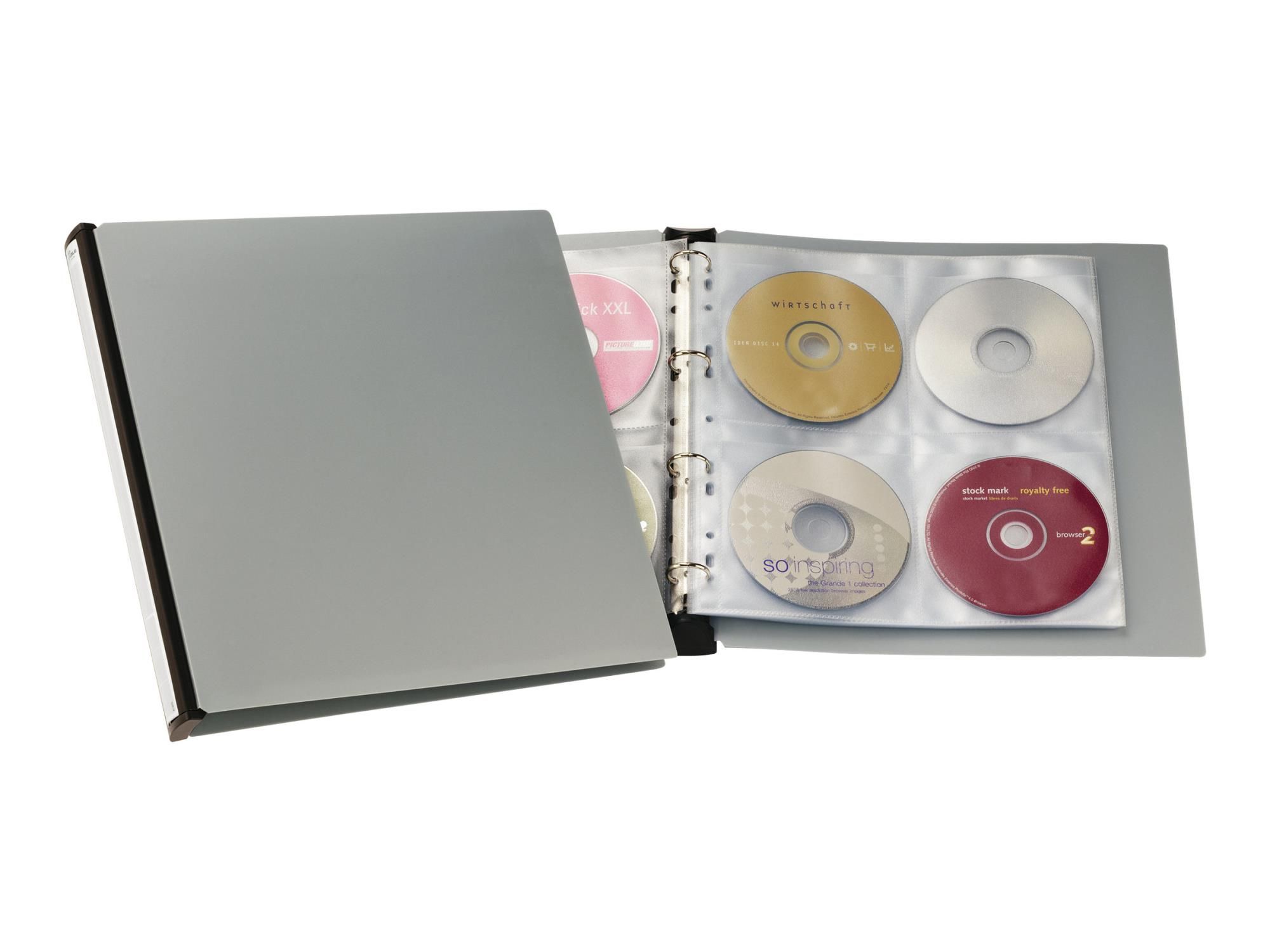 Durable CD/DVD Album 96 - CD/DVD-Ringhefter - Kapazität: 96 CD/DVD