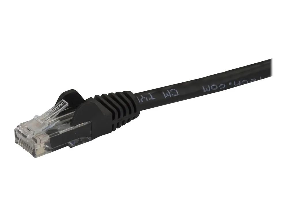 StarTech.com 1,5m CAT6-Kabel - Patchkabel - schwarz - snagless - Patch-Kabel - RJ-45 (M)
