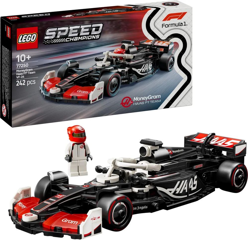 LEGO 77250 Speed Champions MoneyGram Haas F1 Team VF-24 Rennauto