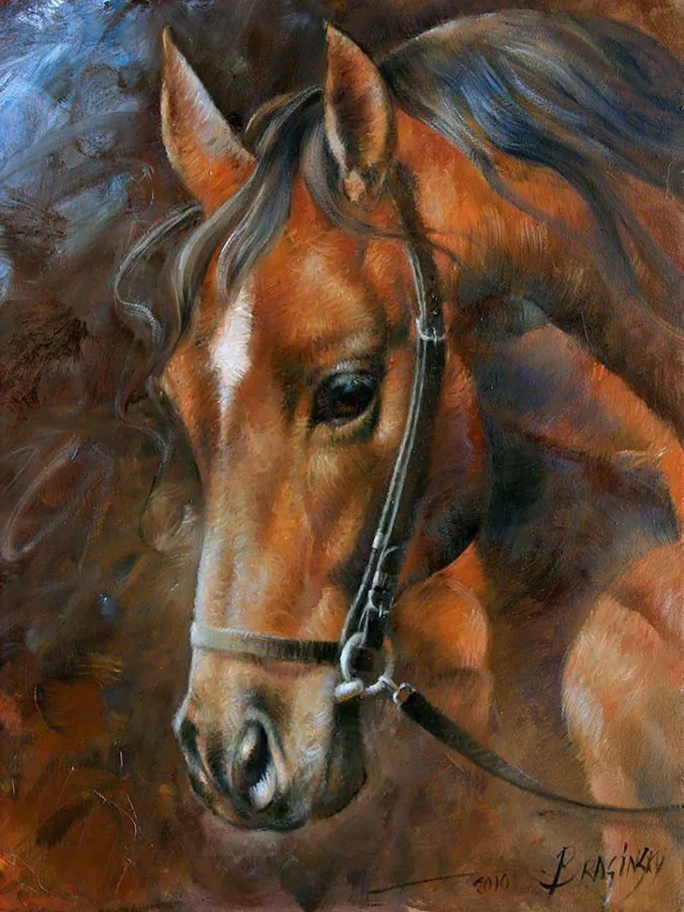 Pracht Creatives Hobby GmbH Diamond Painting Pferd 40x30 cm
