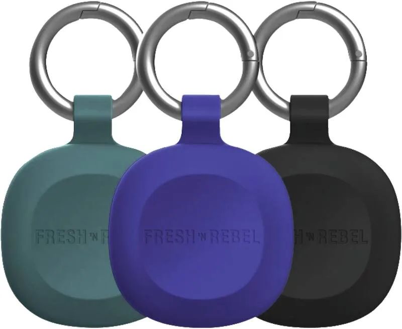 Fresh 'n Rebel Anhänger "Smart Finder 2", 3er-Set, Real Teal, True Blue, Storm Grey