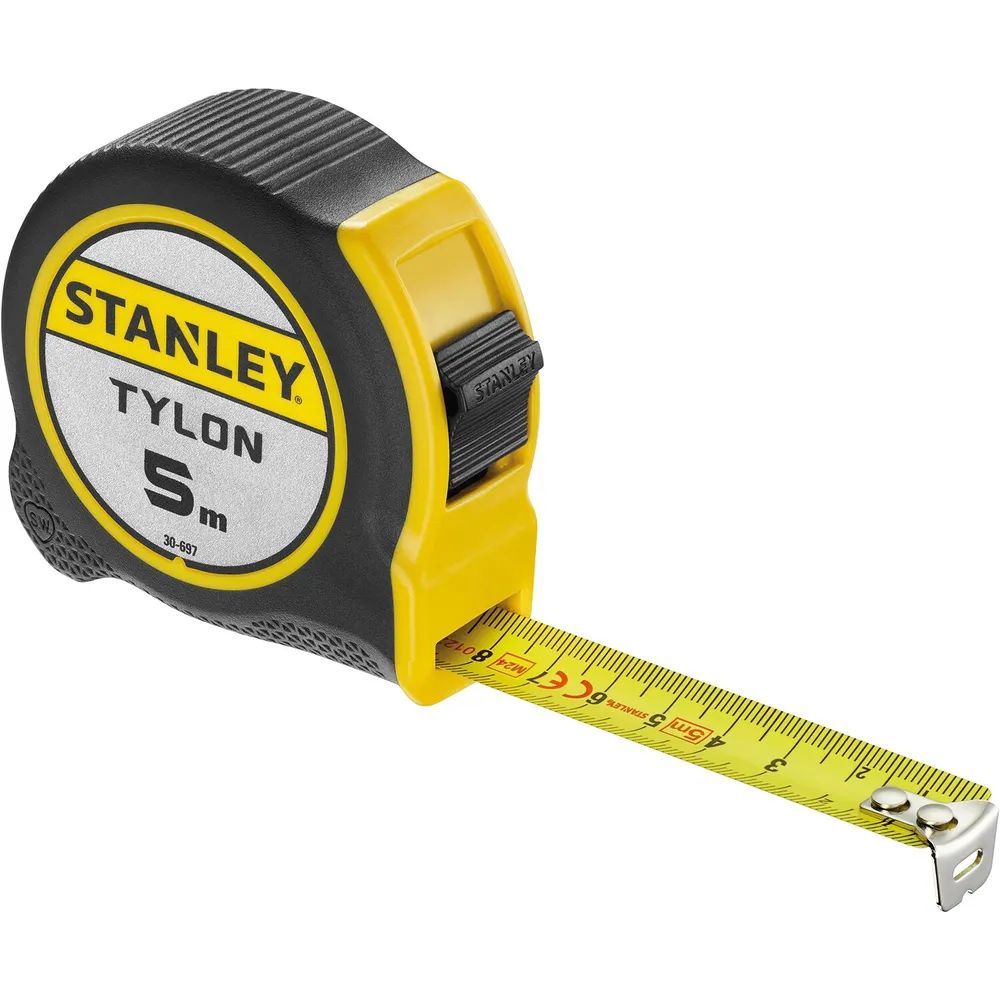 STANLEY Rollbandmaß Tylon 5 m EG-Prüfzeichen Genauigkeit II