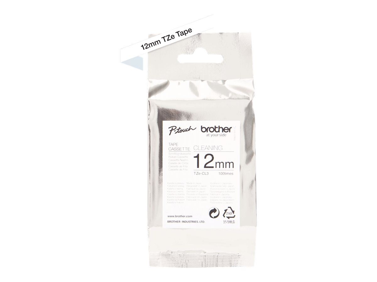Brother TZe-CL3 - Rolle (1,2 cm) 1 Kassette(n) Reinigungsband