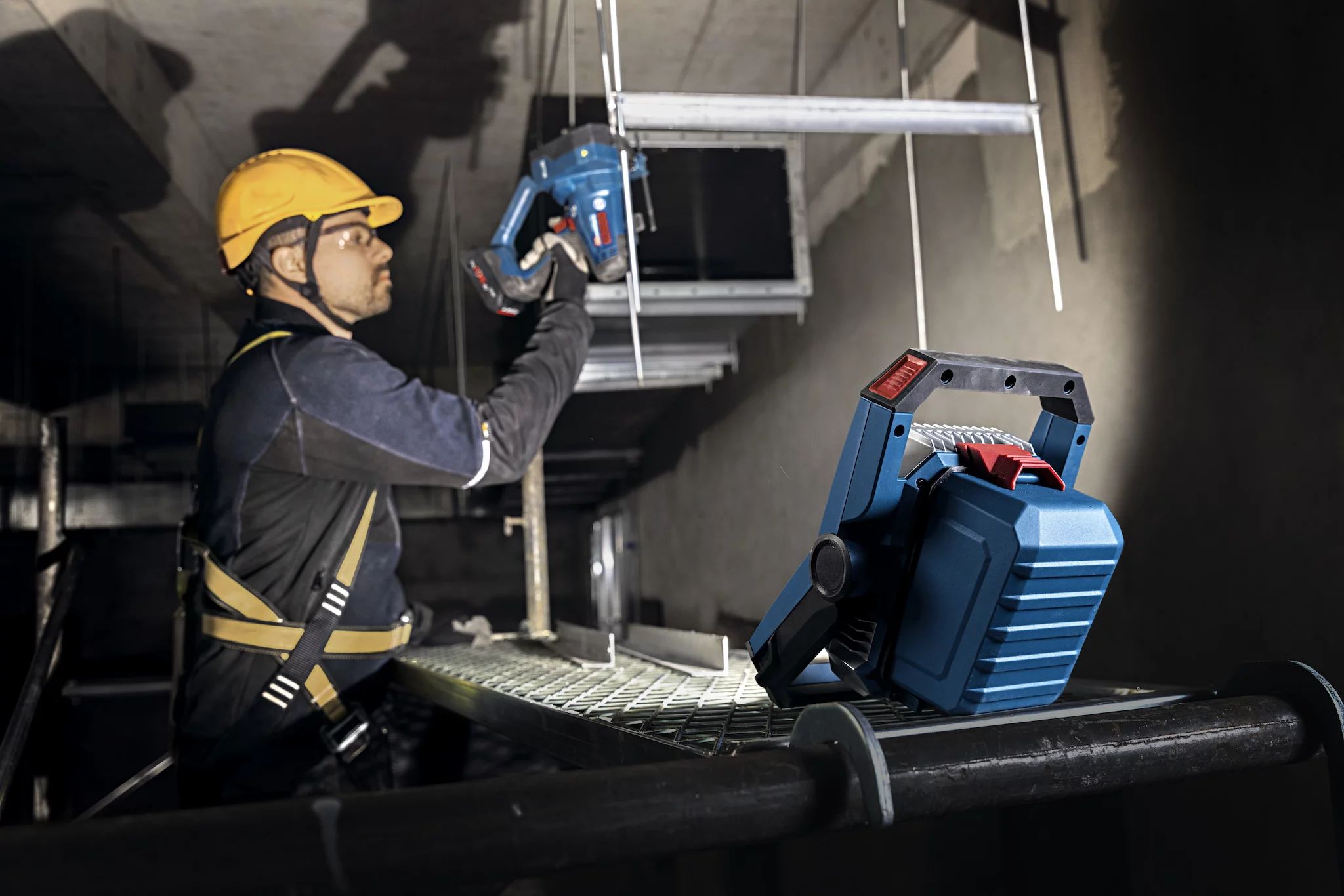 Bosch GLI18V-3000 Akku-Bauleuchte - 3000lm solo