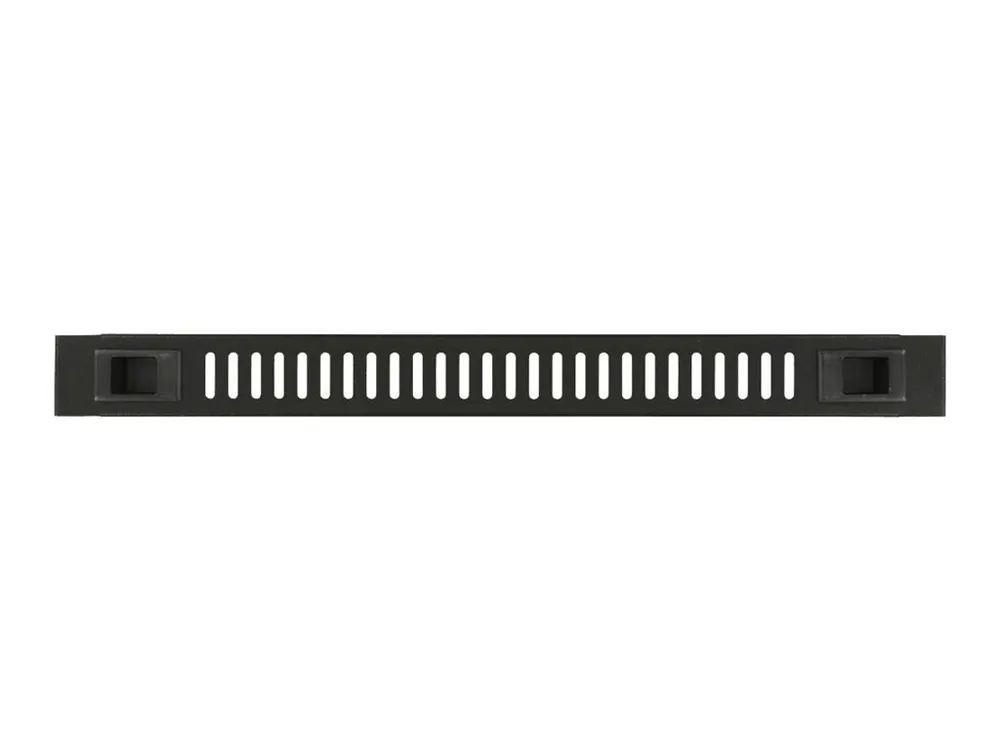 Lanview by Logon - Rack - Leerkonsole - snap locking, vented - RAL 9005, Schwarz - 1U - 48.3 cm (19")