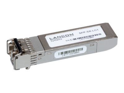 Lancom SFP-SX-LC1 - SFP (Mini-GBIC)-Transceiver-Modul - GigE - 1000Base-SX - LC Multi-Mode - bis zu 550 m - 850 nm (Packung mit 10)