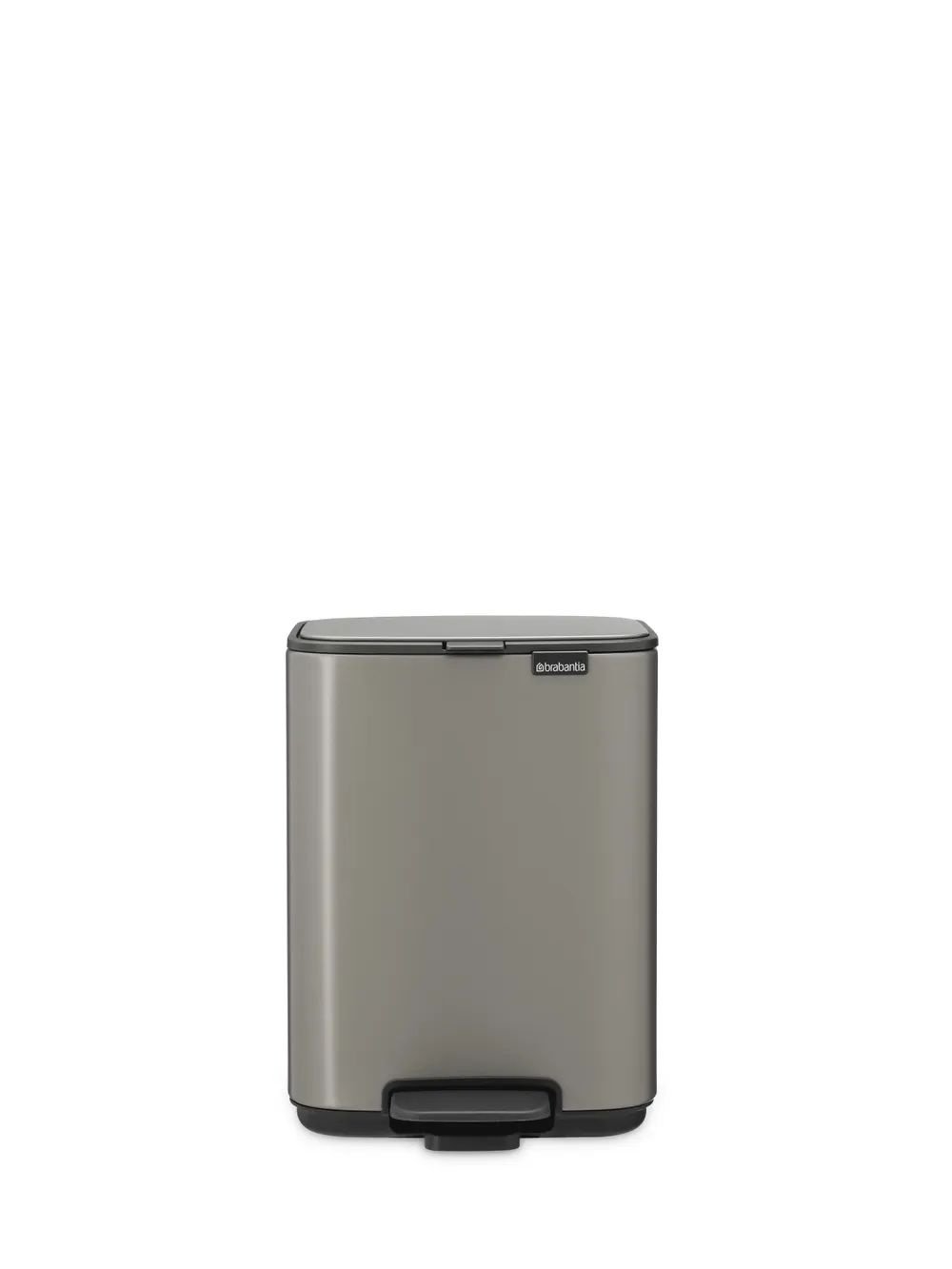 Brabantia Bo Treteimer, 4L - Platinum