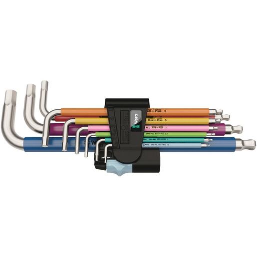 Wera MULTICOL.WINKELSCHLÜSSELSET ED / WERA 3950/9 HEXPLUS 05022669001