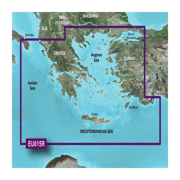 Garmin VEU015R-Aegean Sea & Sea of Marmara