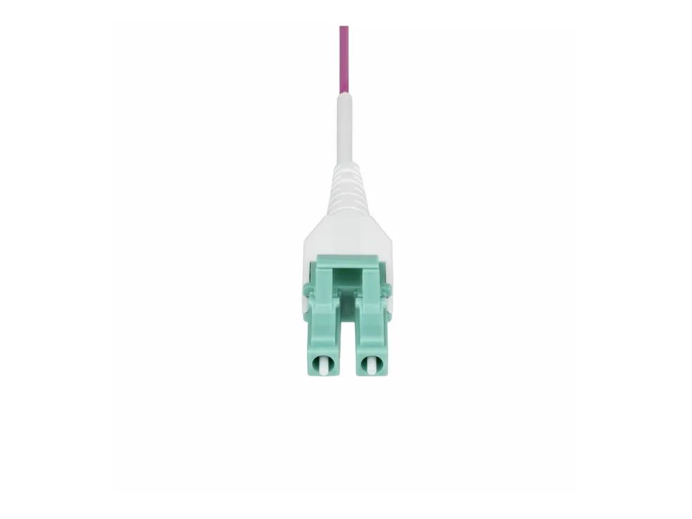 StarTech.com 1m (3.3ft) LC/LC (UPC) OM4 Multimode Fiber Optic Cable, OFNR - Patch-Kabel - LC/UPC Duplex Multi-Mode (M)