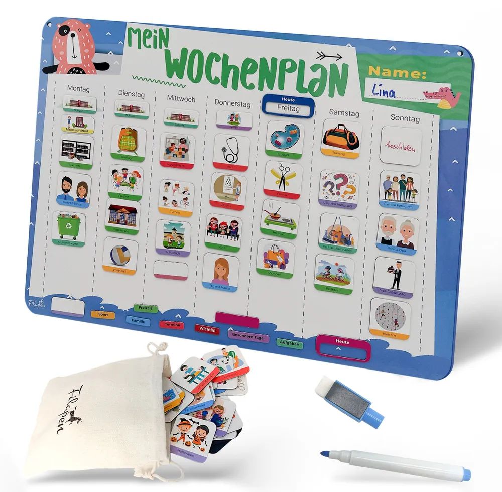 Filapen GmbH Filapen Wochenplaner Magnettafel