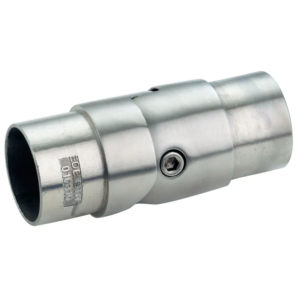 CROSO Gelenkstück für Rohr ø 42,4 x 2,0 mm, Edelstahl geschliffen V2A