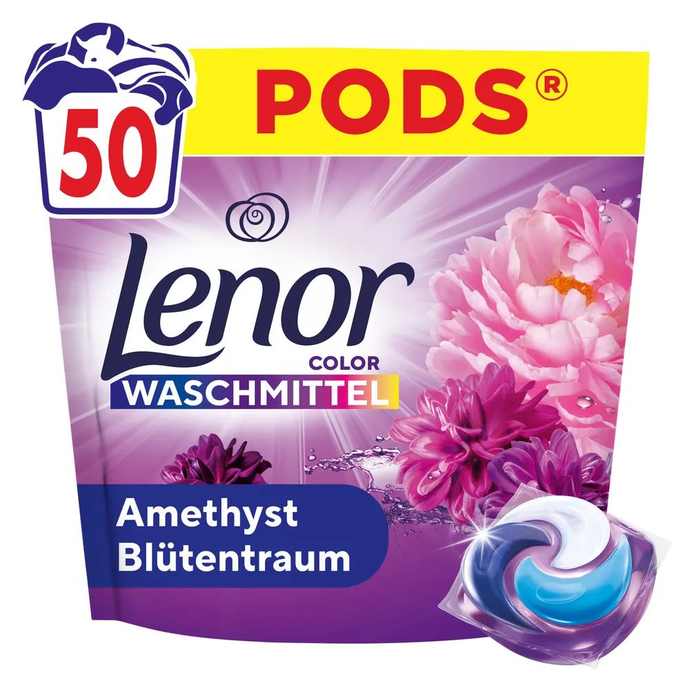 Lenor All-in-1 Pods Amethyst & Blütentraum